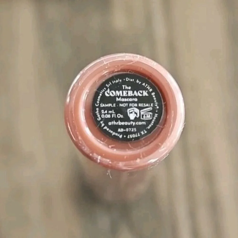 2X ATHR BEAUTY The Comeback Mascara in Demi-Matte Black 0.08 fl oz Sealed